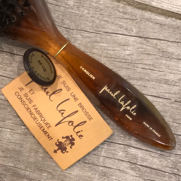 French Paul Lafolie Bristle Brush Old Store Stock - Picture 2 of 4